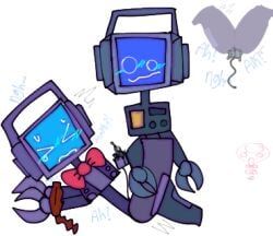 background_character, charge, fandrew, fandroid, melody_(fandroid)