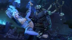 baron_samedi, bwonsamdi, human_(warcraft), human_(world_of_warcraft), jaina_proudmoore