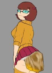 velma_dinkley, scooby-doo, white_kitachi, digestion, female