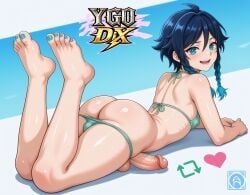 venti_(genshin_impact), genshin_impact, ygo-dix, 1boy, ahoge