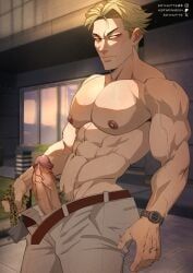 kento_nanami, jujutsu_kaisen, soynutts, big_dick, bottom_male