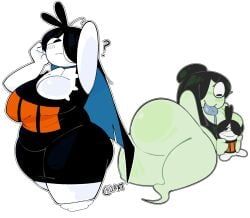 nemora_(roockrt), ramone_(roockrt), kelvindoesart, 2girls, ?