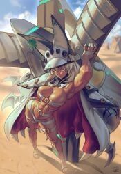ramlethal_valentine, guilty_gear, guilty_gear_xrd, evanleaves, 1girls