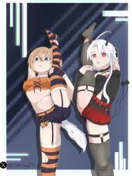 blanc, blanc_(neptunia), white_heart_(neptunia), halloween, hyperdimension_neptunia