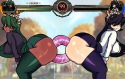 filia_(skullgirls), fukua_(skullgirls), samson_(skullgirls), shamone_(skullgirls), skullgirls