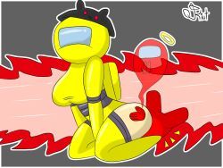 oc, original_character, among_us, among_us_(game), kiut_arts