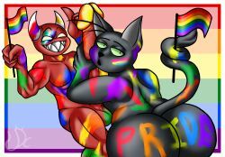 pride_month, demoniccat1, ass, big_penis, black_body