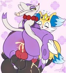 braixen, braixy_fireheart, generation_5_pokemon, generation_6_pokemon, mienshao