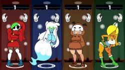 boo_(mario), boo_girl_(minus8), goomba, goomba_girl, koopa