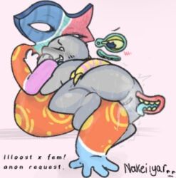 anon, anonymous_female, illoost, paironormals, big_blue_bubble