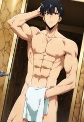 sung_jin_woo, solo_leveling, armpit, convenient_censoring, convenient_censorship