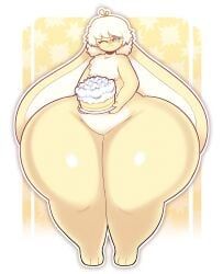 dewbber, abstract_background, ass, big_ass, big_thighs
