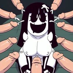 skid_(srpelo), friday_night_funkin, spooky_month, 11boys, 1girl