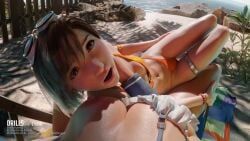 tifa_lockhart, yuffie_kisaragi, final_fantasy, final_fantasy_vii, final_fantasy_vii_remake