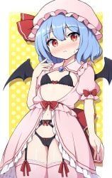 remilia_scarlet, the_embodiment_of_scarlet_devil, touhou, rizento, bat_wings