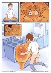 1bit-deviant, ass, bread, bread_loaf, butt_expansion
