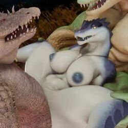 daedroth, kroxigor, kroxigor_(vulgarvictor), lizardman_(warhammer), renekton