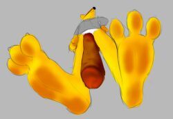 3_toes, anthro, balls, briefs, clothing