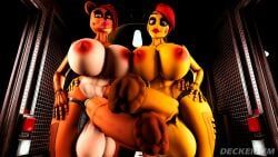 freddy_(fnaf), frederika_(fnaf), toy_chica_(fnaf), five_nights_at_freddy's, five_nights_at_freddy's_2
