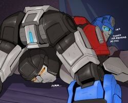 cybertronian, d-16, megatron, optimus_prime, orion_pax