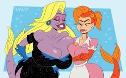 angel_jones, pearl_white, fish_police, drawsputin, 2girls