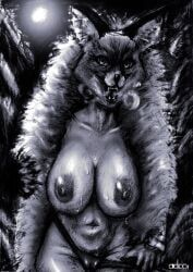alice_the_vixen, tiny_bunny, adlc01, 1girls, animal_humanoid