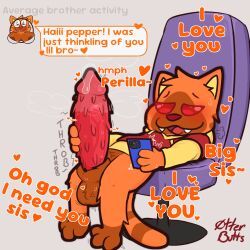 pepper_(crushpepper), perilla_(crushpepper), otterbutts, age_difference, animal_genitalia