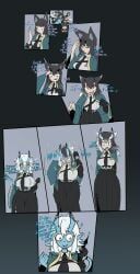 hoshimi_miyabi, soukaku_(zenless_zone_zero), zenless_zone_zero, critnuke, breast_expansion
