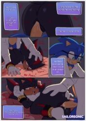 nicky_the_hedgehog, shadow_the_hedgehog, sonadow, sonic_the_hedgehog, sonic_(series)