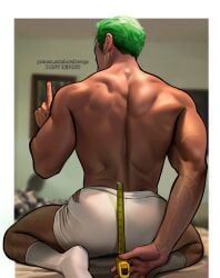 roronoa_zoro, one_piece, one_piece_(live_action), novak_rouge, ass