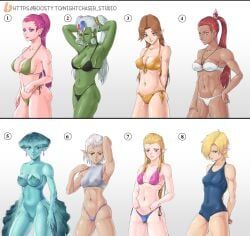 gerudo, great_fairy, impa, impa_(ocarina_of_time), malon