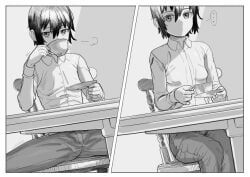 kino_(kino_no_tabi), kino_no_tabi, hutamaru, 1girls, androgynous