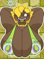 oc, plant_food_(pvz), sun_(pvz), sunflower_(pvz), electronic_arts