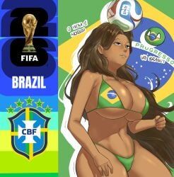 brazil_(countryhumans), countryhumans, countryhumans_girl, fifa, world_cup