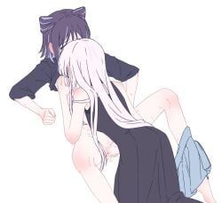 runami_yachiyo, sakayori_iroha, cho_kaguya-hime!, tafnutou, 2girls