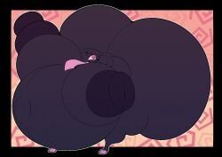 swatchling_(deltarune), deltarune, muffyhecc, big_ass, big_breasts