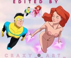 atom_eve, cartoon_network, areolae, belly, big_areola