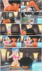 bulma_briefs, granolah, orion_(xnixnbvg), dragon_ball_super, xnixnbvg