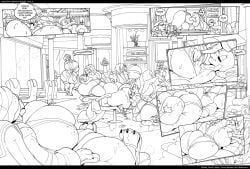 patreon, rabid, anthro, bathrobe, big_breasts