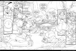 mythology, patreon, rabid, aardvark, big_breasts