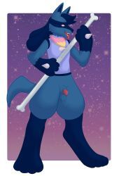 fan_character, generation_4_pokemon, lucario, pokemon_(species), nintendo