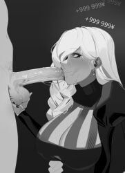 mei_mei_(jujutsu_kaisen), jujutsu_kaisen, big_breasts, big_penis, blowjob