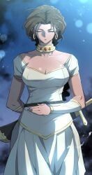 scheherazade, greatest_estate_developer, arabian_clothes, bowing, brown_hair