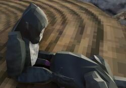 gorilla_tag, anal, black_fur, forest_background, gay