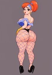 dexter's_mom, dexter's_laboratory, teaxerz, warmachine0001, 1girls