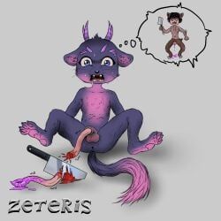 oc, zeteris, 1boy, artist_signature, balls