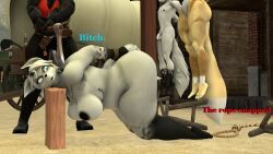 ambrosebowie, anthro, asphyxiation, athletic, athletic_female