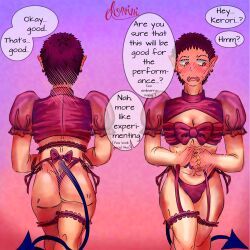 andro_m_jazz, ass, big_ass, blush, blushing_boy