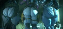 aoi_morohoshi, eleanor_nightingale, kaya_velasco_(warframe), warframe, warframe_1999