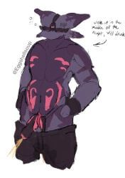 gootraxian, nightcrawler_(kaiju_paradise), kaiju_paradise, archesphyre, 2_penises